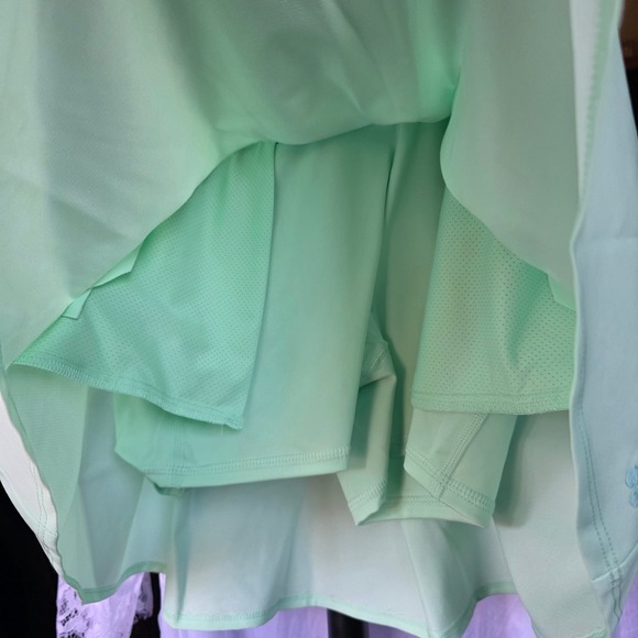 NWT Tek Gear High Rise Skort tennis Golf Skirt with Shorts Pockets Mint Breeze S - Picture 4 of 9
